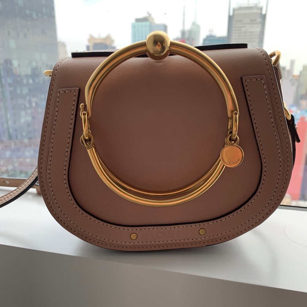 Chloe Nile crossbody bag | small | Biscotti Beige